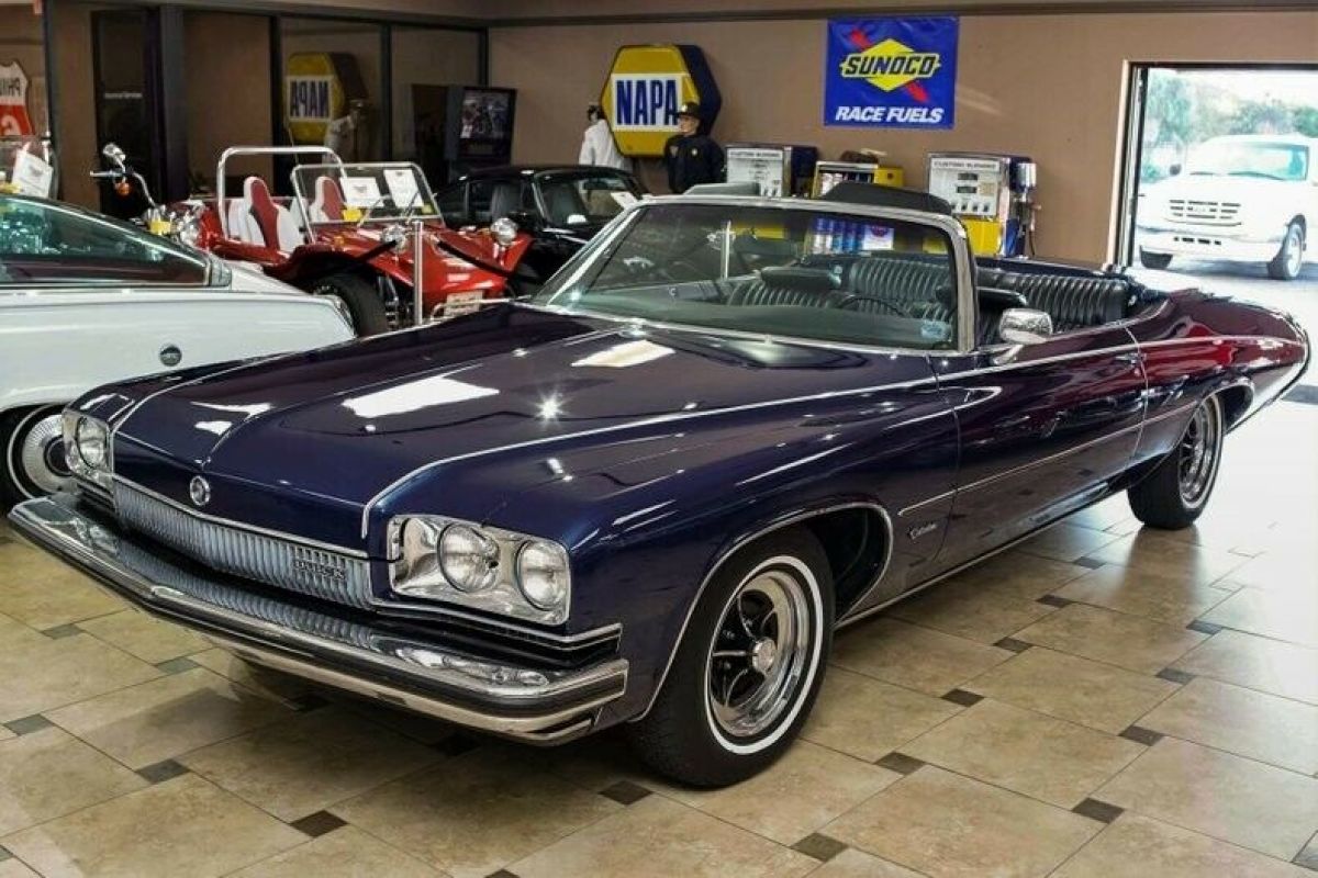 1973 Buick Centurion Convertible Midnight Blue 350C.I. V8 1973 Buick Centurion Convertible