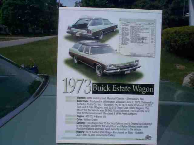1973 Buick ESTATE WAGON - photo 2