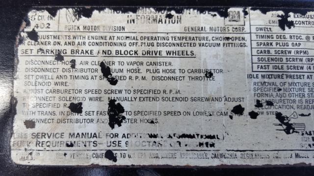 1973 Buick Gran Sport Stage 1 - photo 13