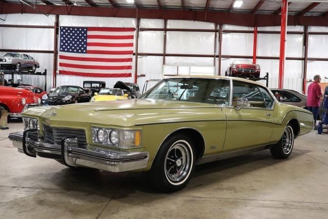 1973 Buick Riviera 88907 Miles Bamboo Cream Coupe 455ci V8 Automatic 1973 Buick Riviera --