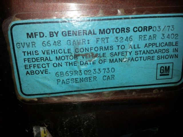 1973 Cadillac Brougham Sedan - photo 12