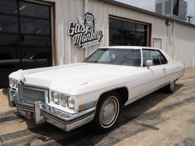 1973 Cadillac Coupe de Ville Survivor offered by Gas Monkey Garage * NO RESERVE 1973 Cadillac DeVille Coupe