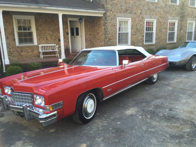 1973 Cadillac Eldorado Base Convertible 2-Door 8.2L 1973 Cadillac Eldorado