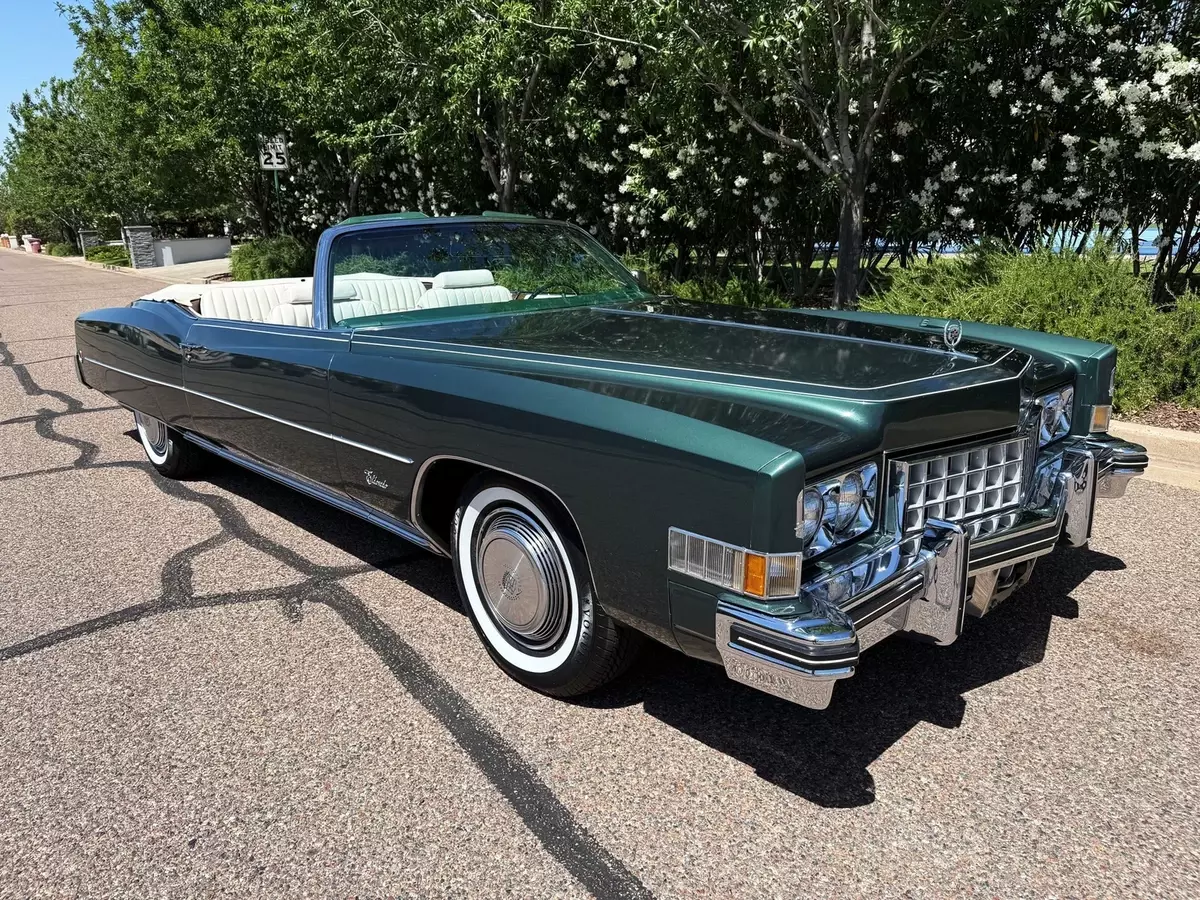 1973 Cadillac Eldorado Conv - 1 Owner, All Original Beauty - 36K-Mile Survivor! 1973 Cadillac Eldorado