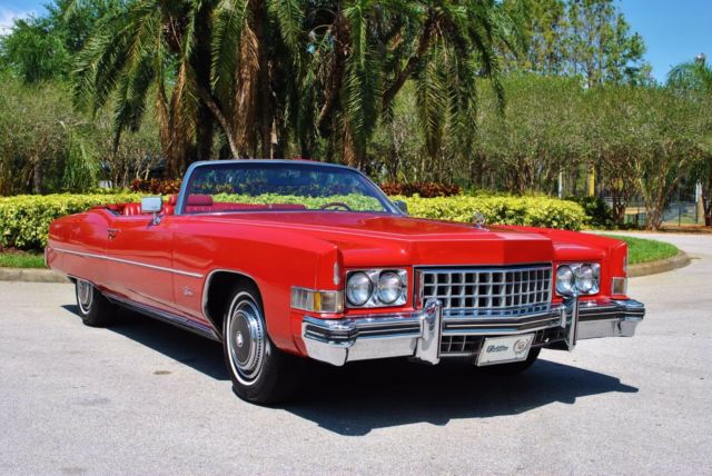 1973 Cadillac Eldorado Convertible 59,880 Actual Original Miles