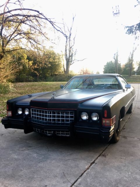 1973 cadillac eldorado convertible Black 1973 Cadillac Eldorado Convirtable