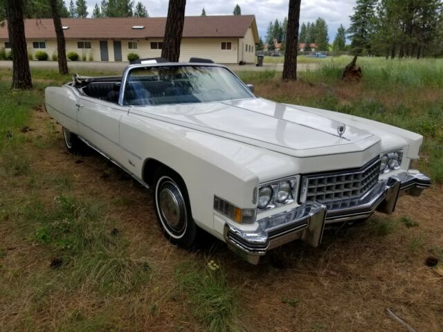 1973 Cadillac Eldorado More picture In item description rare white/black - photo 4