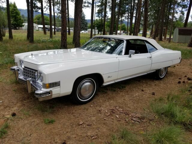 1973 Cadillac Eldorado More picture In item description rare white/black - photo 7