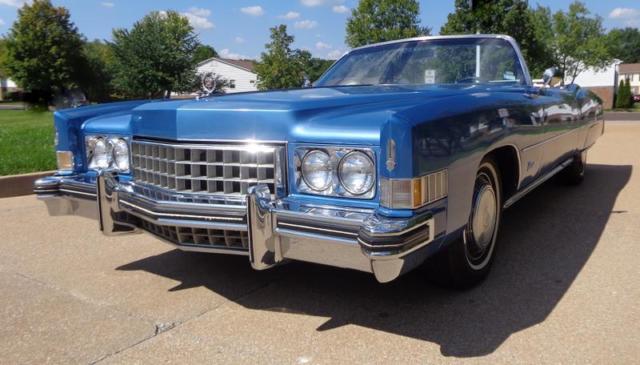 1973 CADILLAC ELDORADO STUNNING CONDITION ICE COLD A/C LOADED W@W!!!!!!! 1973 Cadillac Eldorado STUNNING