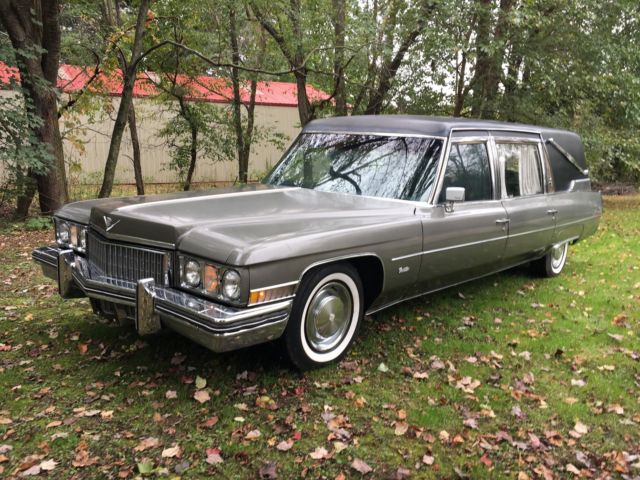 1973 Cadillac Fleetwood Superior Hearse 1973 Cadillac Superior Hearse Fleetwood Hearse