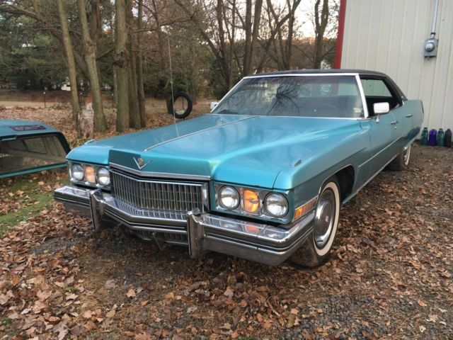 1973 Cadillac Sedan DeVille Hardtop 57,000 miles 1973 Cadillac DeVille base