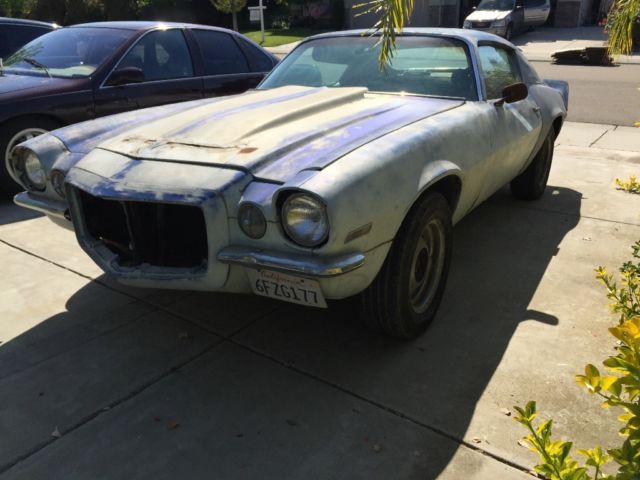 1973 Camaro Rally Sport RS Split Bumper 1973 Chevrolet Camaro Rally Sport