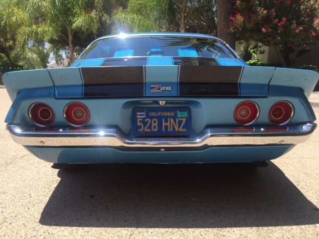 1973 Camaro Z28 Clone All Matching Number's 1973 Chevrolet Camaro Z28 CLONE