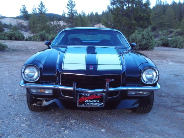 1973 Chevrolet Camaro 73 z28 numbers matching 350 m22 muncie 4speed posi - photo 3