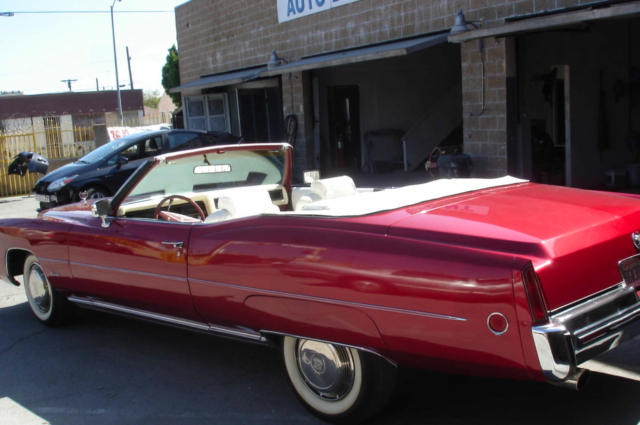 1973 *Candy Red* Cadillac Eldorado 1973 Cadillac Eldorado