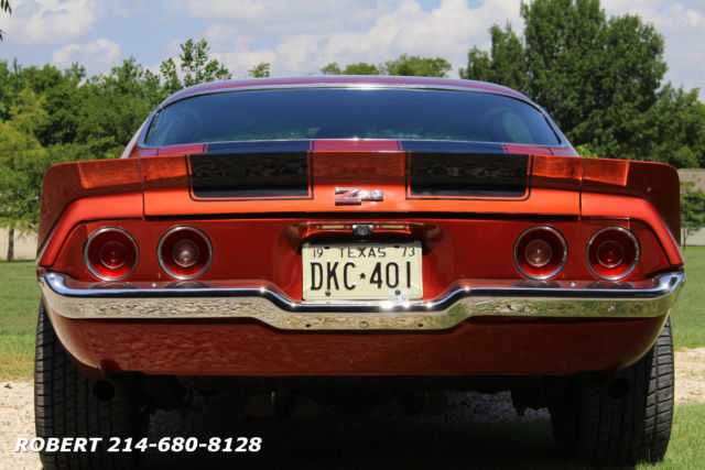 1973 Chevrolet Camaro Z28 ONLY HAS 500 MILES SINCE RESTORED & 460HP V8 - photo 4