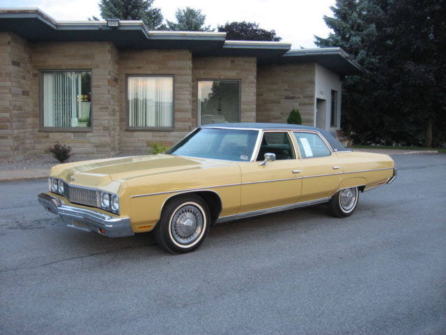 1973 CHEVROLET CAPRICE CLASSIC - ONLY 2900 MILES - UNRESTORED ORIGINAL 1973 Chevrolet Caprice