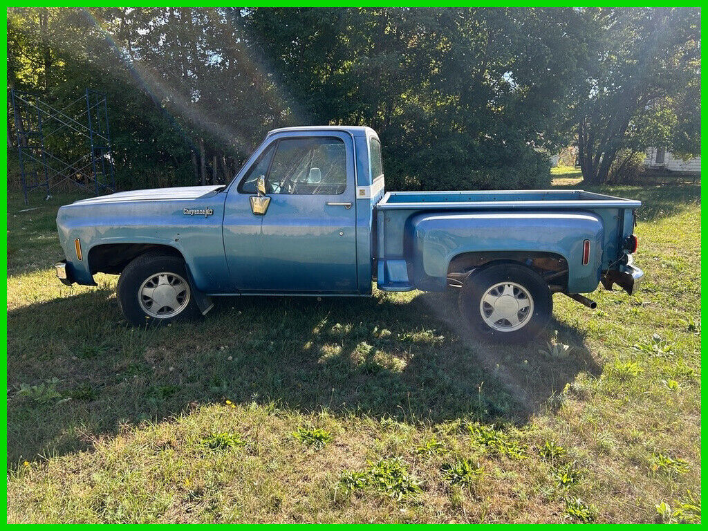 1973 Chevrolet Cheyenne 10 Numbers Matching Barn Find 2Dr Stepside - photo 13