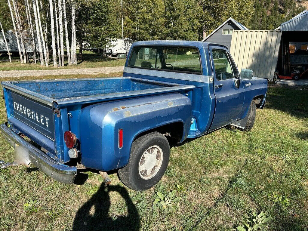 1973 Chevrolet Cheyenne 10 Numbers Matching Barn Find 2Dr Stepside - photo 5