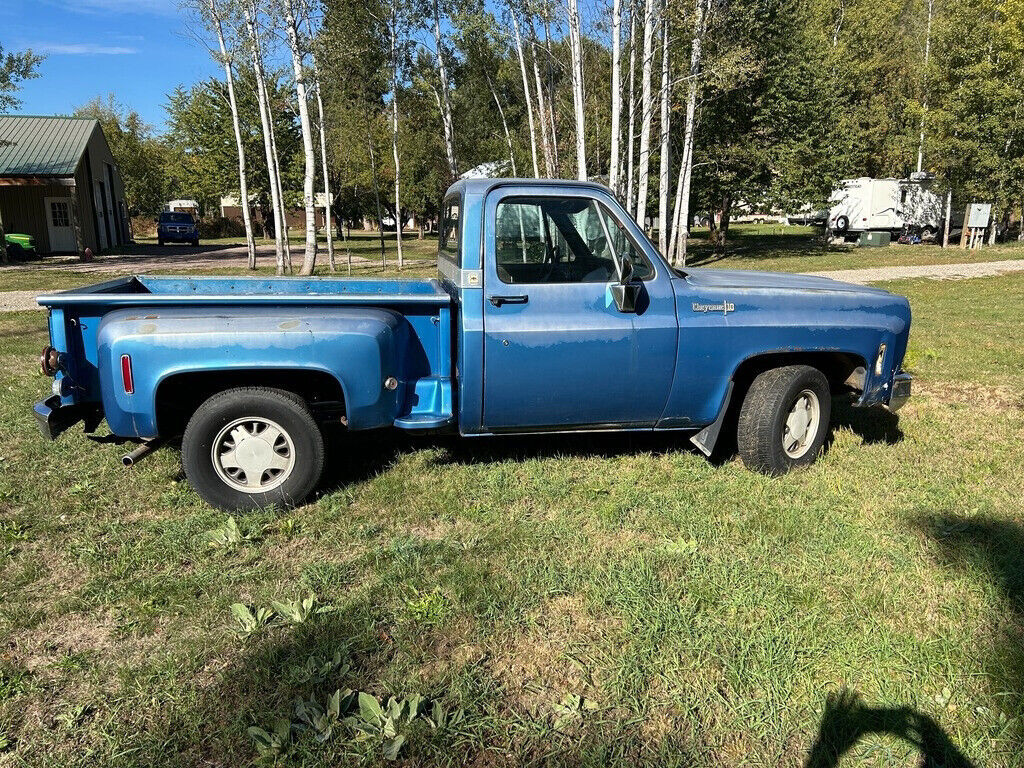 1973 Chevrolet Cheyenne 10 Numbers Matching Barn Find 2Dr Stepside - photo 6