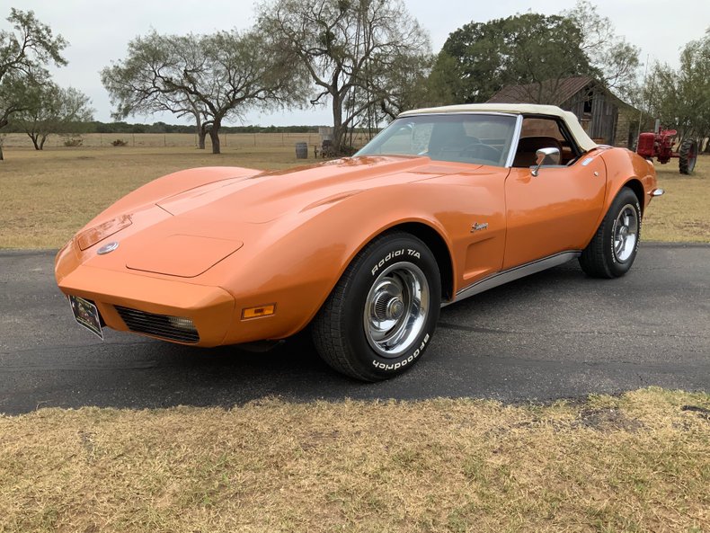 1973 Chevrolet Corvette 42k miles, Convertible with Both Tops, #'s Match, - photo 12