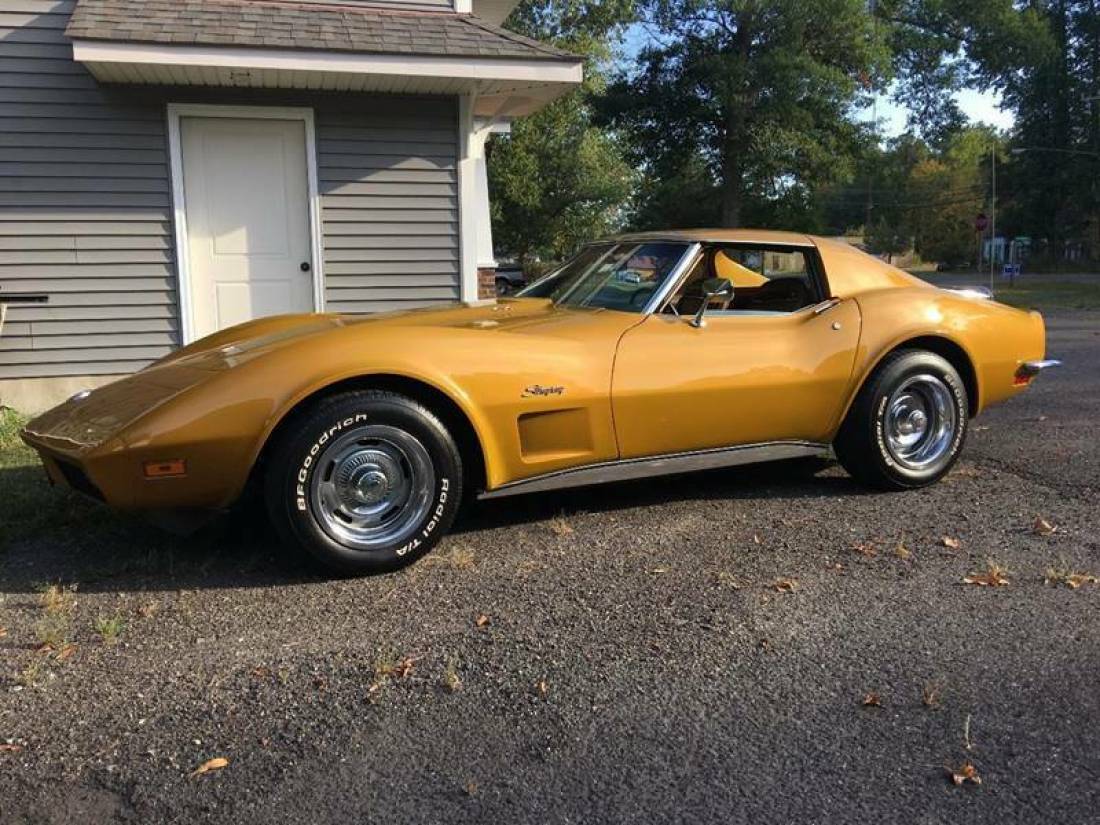 1973 Chevrolet Corvette Big Block LS4 454 Automatic RWD V8 7.4L Gasoline 1973 Chevrolet Corvette Big Block LS4 454