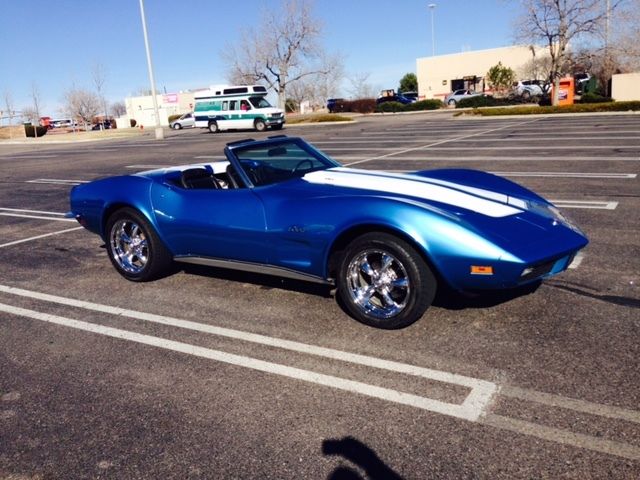 1973 Chevrolet Corvette Conv 454 4 Speed Numbers Matching 1973 Chevrolet Corvette