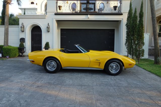 1973 Chevrolet Corvette convertible, ONE owner, Survivor! 31k original miles, 1973 Chevrolet Corvette