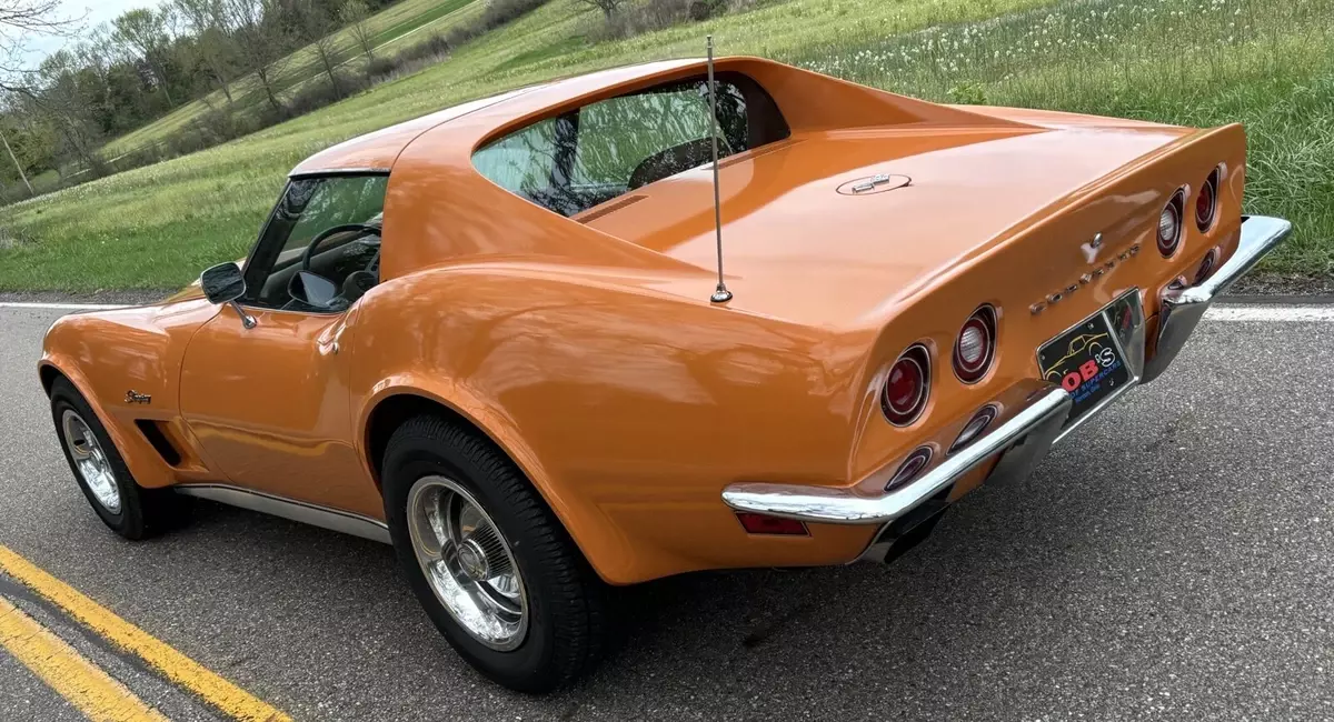 1973 Chevrolet Corvette Orange 4 speed 1973 Chevrolet Corvette 4 speed