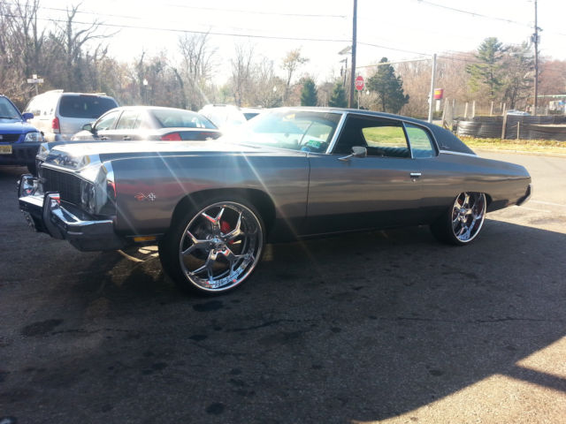 1973 Chevrolet Impala Base Hardtop 2-Door Asanti Rims Donk Caprice 1973 Chevrolet Impala Base Hardtop 2-Door