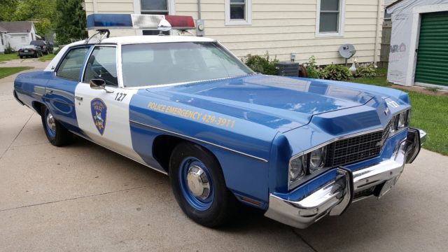 1973 CHEVROLET IMPALA POLICE CAR 1973 Chevrolet Impala POLICE CAR