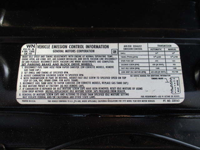 1973 Chevrolet Monte Carlo Base Hardtop 2-Door - photo 8