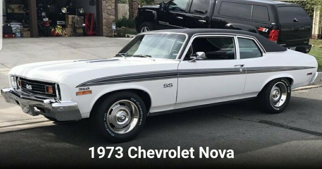 1973 Chevrolet Nova 5.7 Sedan White RWD Automatic SS Tribute 1973 Chevrolet Nova 5.7 SS Tribute