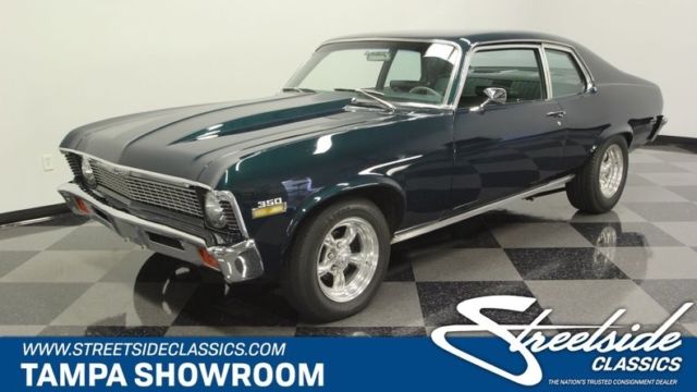 1973 Chevrolet Nova Coupe 350 V8 3 Speed Automatic Classic Vintage Collector 1973 Chevrolet Nova --