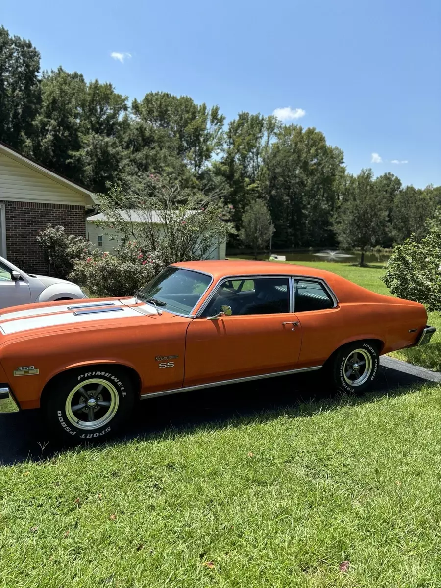 1973 Chevrolet Nova Orange 1973 Chevrolet Nova