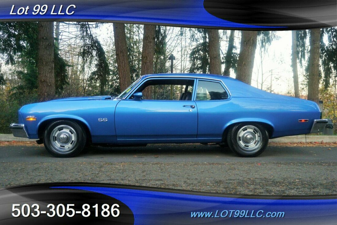 1973 Chevrolet Nova SS V8 4 Speed Manual Leather RALLY Wheels A/C Chevelle 1973 Chevrolet Nova SS V8 4 Speed Manual Leather RALLY Wheels A/C