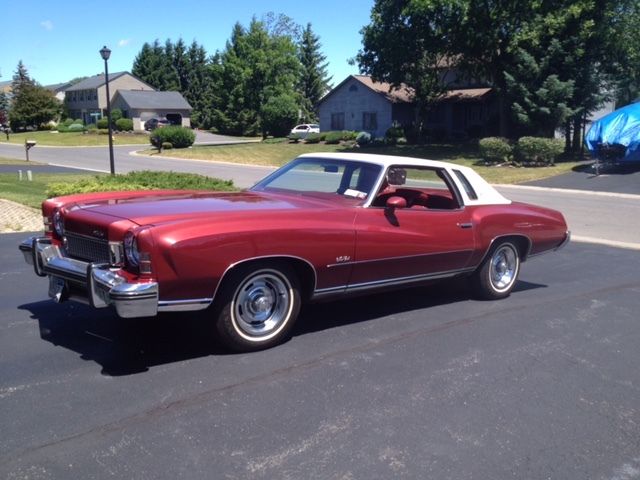 1973 Chevrolet RED WHITE MONTE CARLO-STUNNING-UNDER 60K Original Miles!!!!!! 1973 Chevrolet Monte Carlo