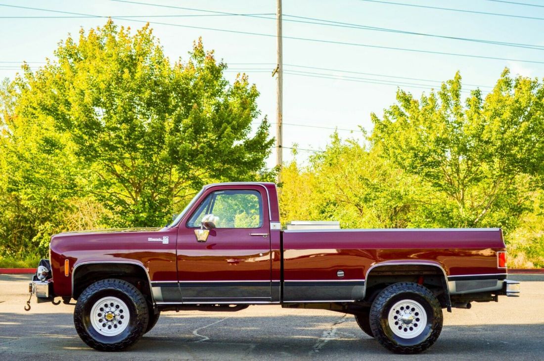 1973 CHEVROLET SILVERADO K20 SINGLE CAB LONG BED PICKUP 4X4 454 V8 1973 Chevrolet Other Pickups