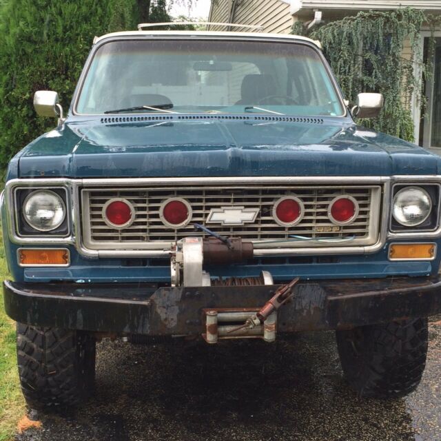 1973 CHEVY BLAZER 1973 RUSTY, 4" LIFT, 35 " YOK TIRES, NEEDS TUNE UP.... 1973 Chevrolet Blazer CHEYENNE
