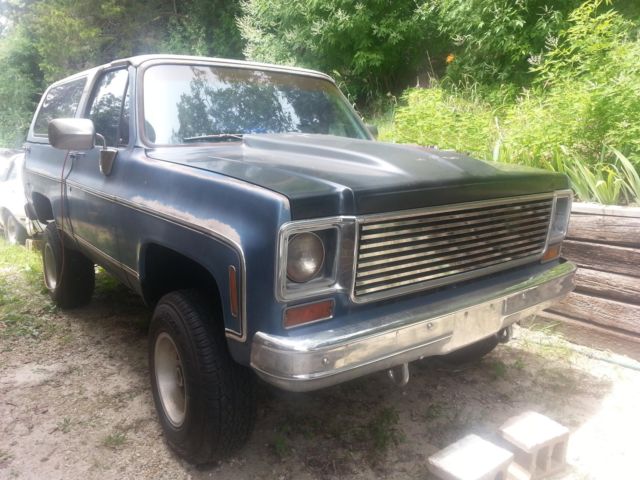 1973 Chevy Blazer 4X4 Rare Arizona Full Convertible 1973 Chevrolet Blazer Cheyenne