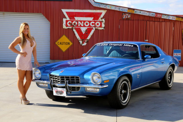 1973 Chevy Camaro 17K Original Miles #s Matching 350 PS PDB Automatic 1973 Chevrolet Camaro