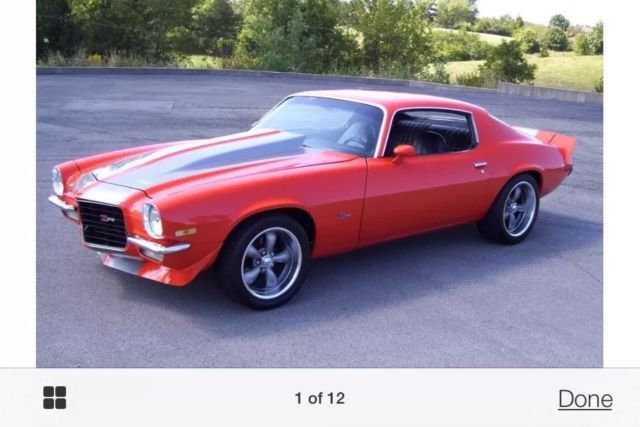1973 Chevy Camaro Z-28 Coupe Classic Collector Restoration Low Miles 1973 Chevrolet Camaro Z-28