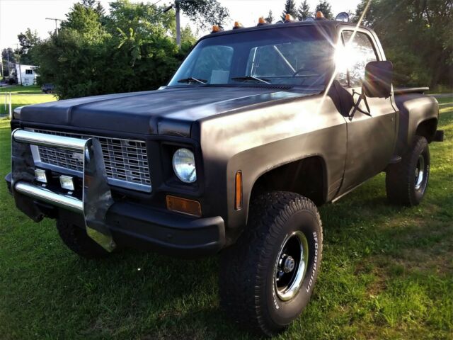 1973 Chevy Cheyenne K10 4x4 Shortbed Stepside - 400 sbc - 4 Speed - 35" Tires 1973 Chevrolet C/K Pickup 1500 Cheyenne