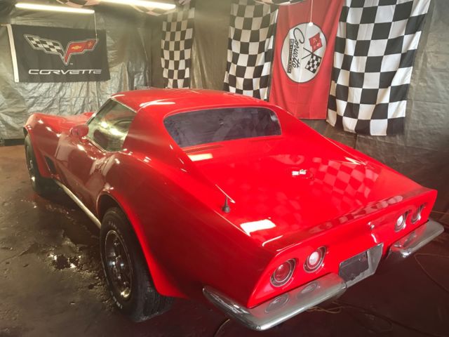 1973 Chevy Corvette 4 SPEED NO RESERVE PS/ PB /TILT STEERING/FACTORY AC 1973 Chevrolet Corvette