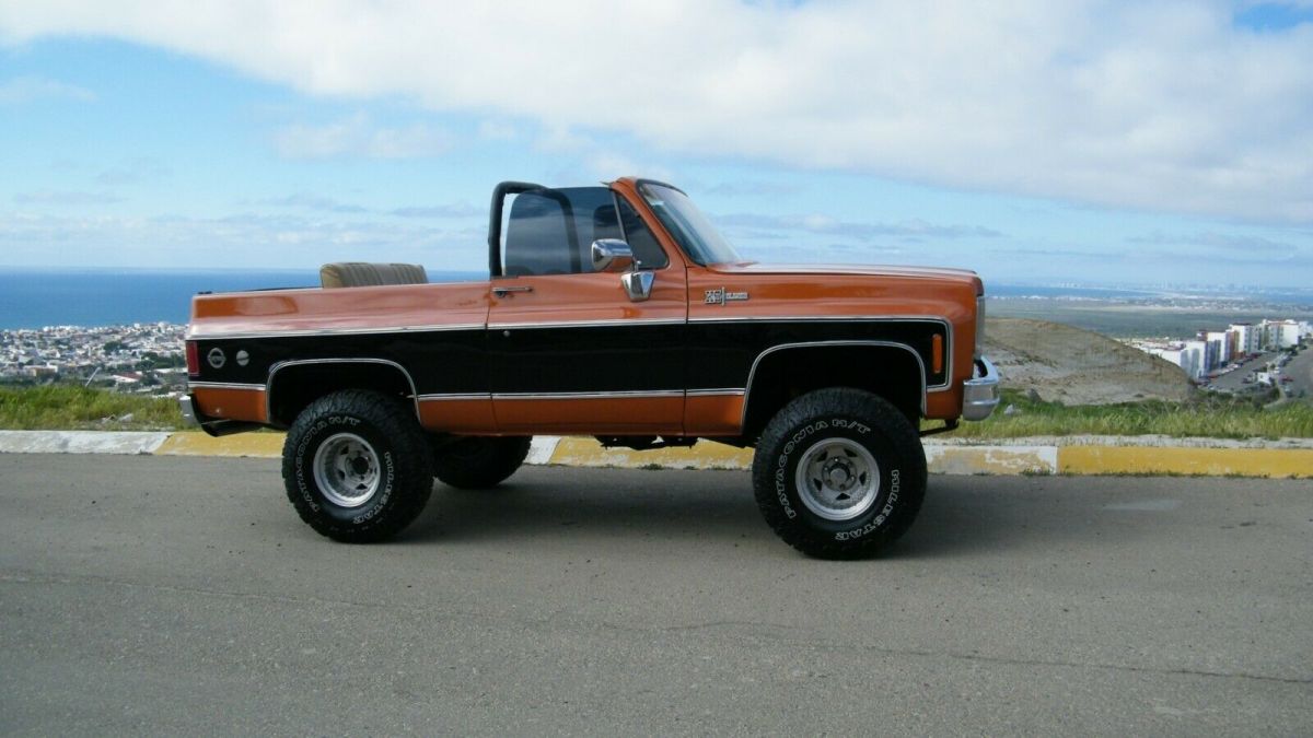 1973 Chevy K-5 4x4 Cheyenne Top Comes Off 1973 Chevrolet Cheyenne Chromo