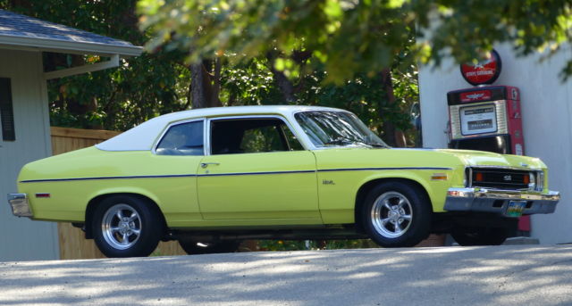 1973 CHEVY NOVA P/S PDB A/C CRATE 330 HP TORQUE THRUST RESTORED NICE MUST SEE!! 1973 Chevrolet Nova SS