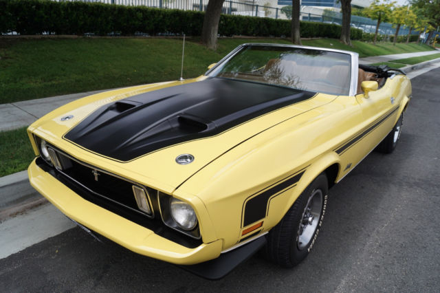 1973 Ford Mustang CONVERTIBLE - NASA/RAM AIR HOOD - photo 2
