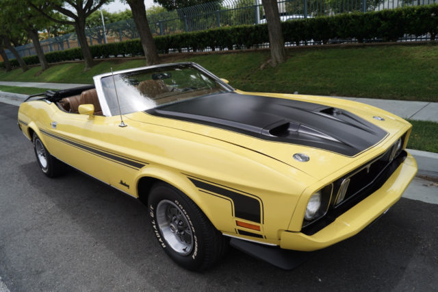 1973 Ford Mustang CONVERTIBLE - NASA/RAM AIR HOOD - photo 5