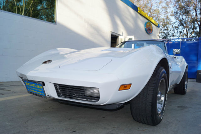 1973 CONVERTIBLE ROADSTER WITH FACTORY HARDTOP & ORIG L82 350/250HP V8 ENGINE 1973 Chevrolet Corvette L82 350 V8 WITH RARE FACTORY HARDTOP!
