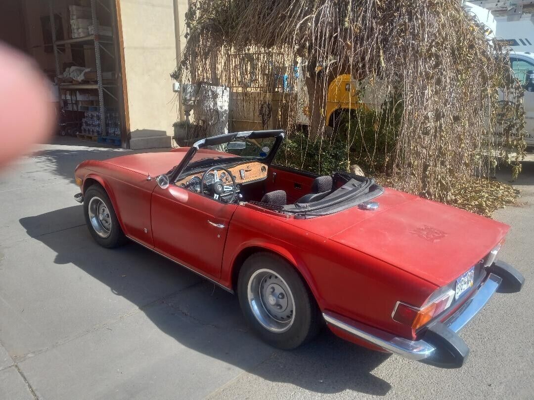 1973, convertible, TR6, Triumph 1973 Triumph TR-6